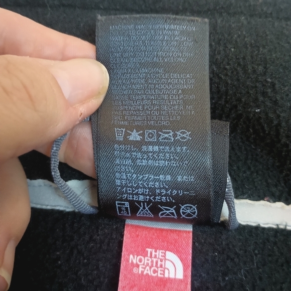 The North Face Womens Jacket Fleece Full Zip Black Long Sleeve Size Medium - Picture 11 of 13